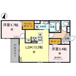 住吉駅 徒歩3分 3階の物件間取画像